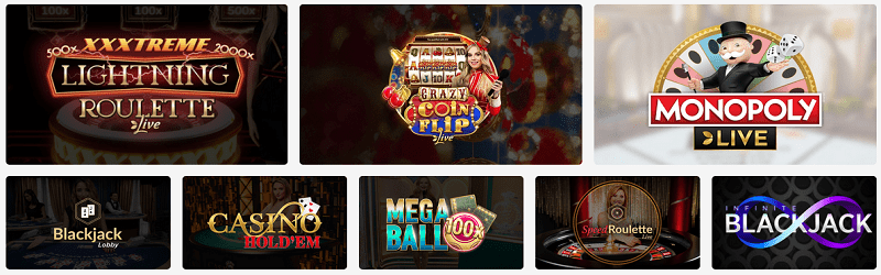 circus live casino online